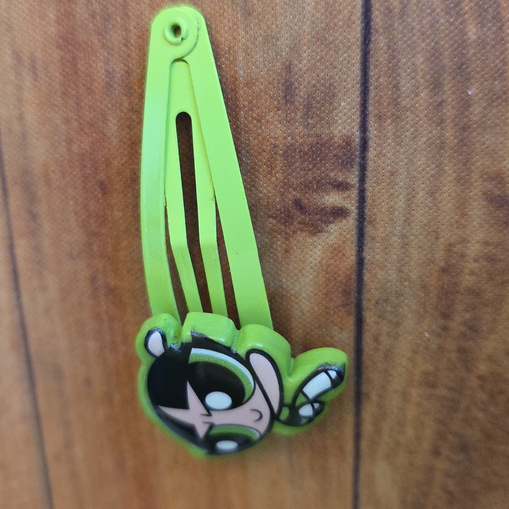 The Powerpuff Girls Green Character Barrette Set - Picture 2 of 4